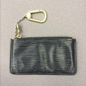 Authentic Louis Vuitton Epi key pouch